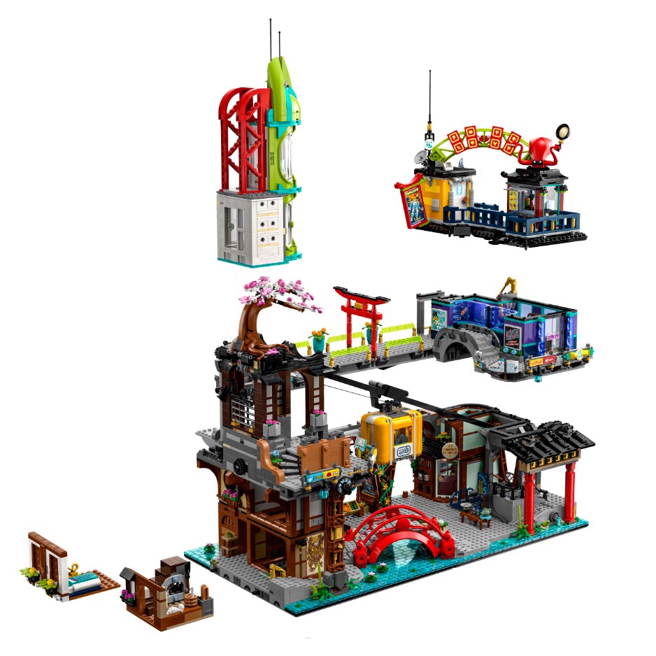 Đồ chơi Lắp ráp Mô hình Ninjago City Markets 90050