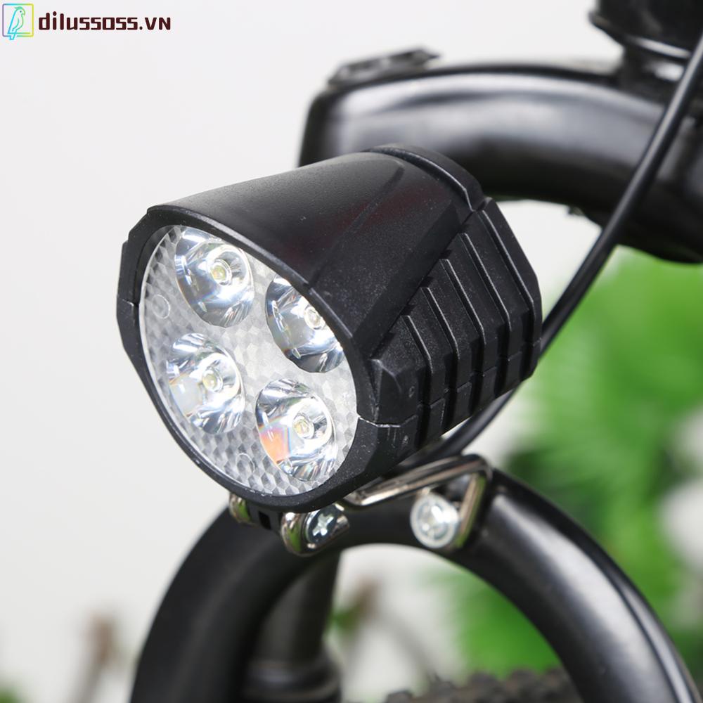 Đèn Pha led 48v dilussoss.vn Kèm Còi Chuyên Dụng Cho Xe Đạp Điện