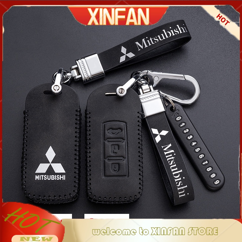 Bao Da Bảo Vệ Chìa Khóa Xe Hơi mitsubishi xpander montero strada Ốp