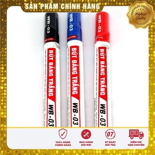 Combo 10 but viết bảng trắng Thiên Long, bút lông bảng xoá được WB03
