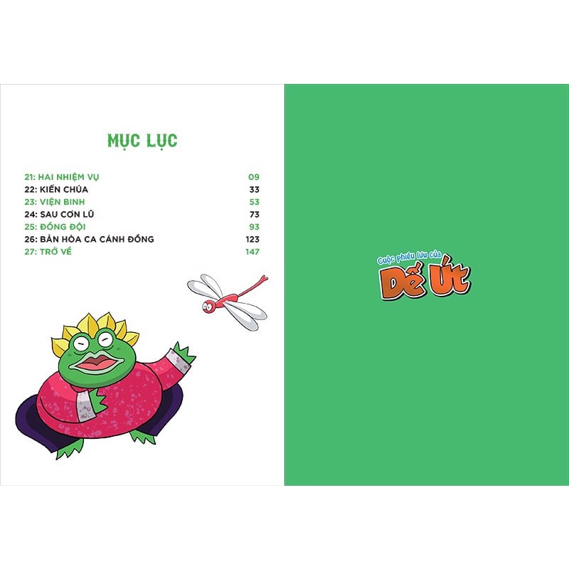 Sách Cuộc Phiêu Lưu Của Dế Út: Phần Kết