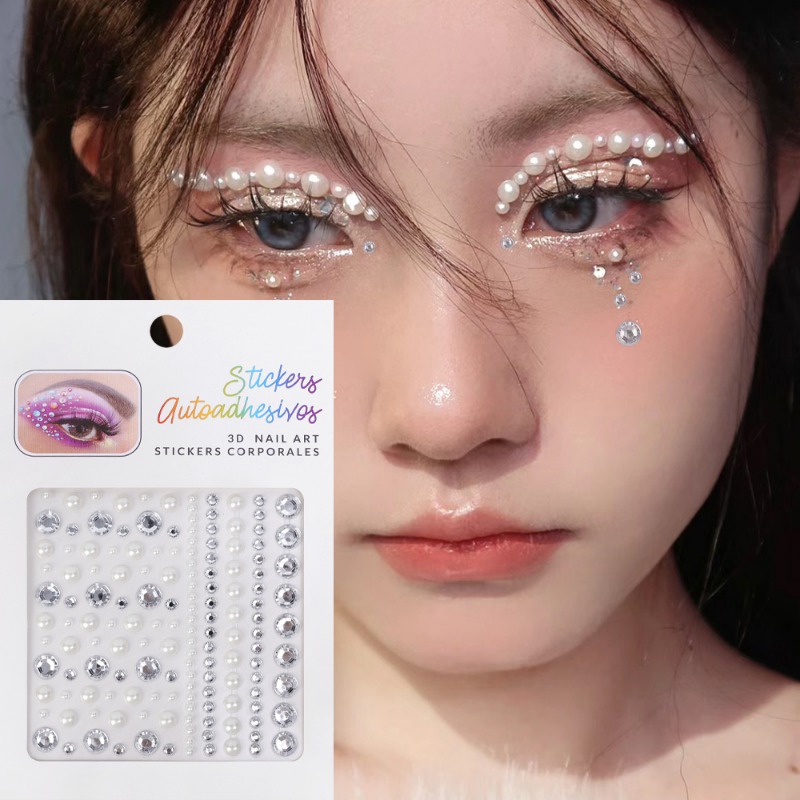 Hạt Đá 3d Bằng acrylic Dùng Trang Trí Móng Tay / Cơ Thể diy