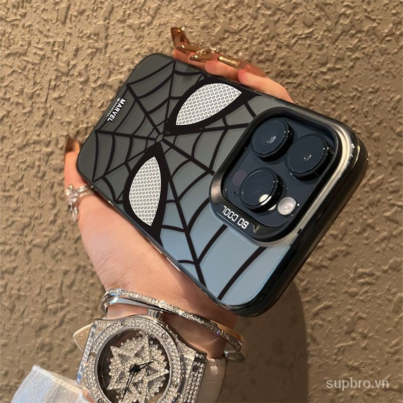 Ôp Điện Thoại Hình spiderman Cho iphone 15promax 14promax 15pro 14pro 15 14 13 12 11Promax 13promax xr xs max 7plus 8plus 12pro 15plus Ốp
