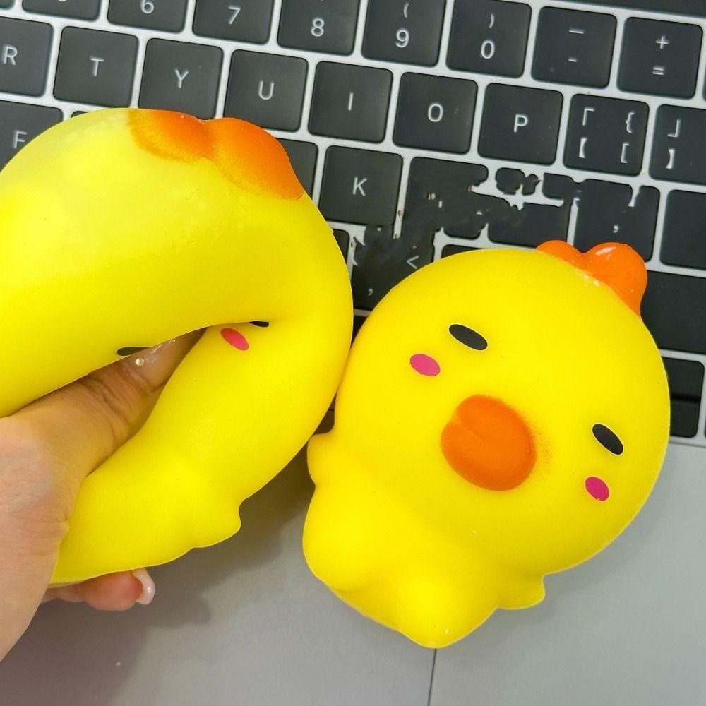 Đồ Chơi Nắn Bóp Đàn Hồi Giảm stress Hình Chú Vịt