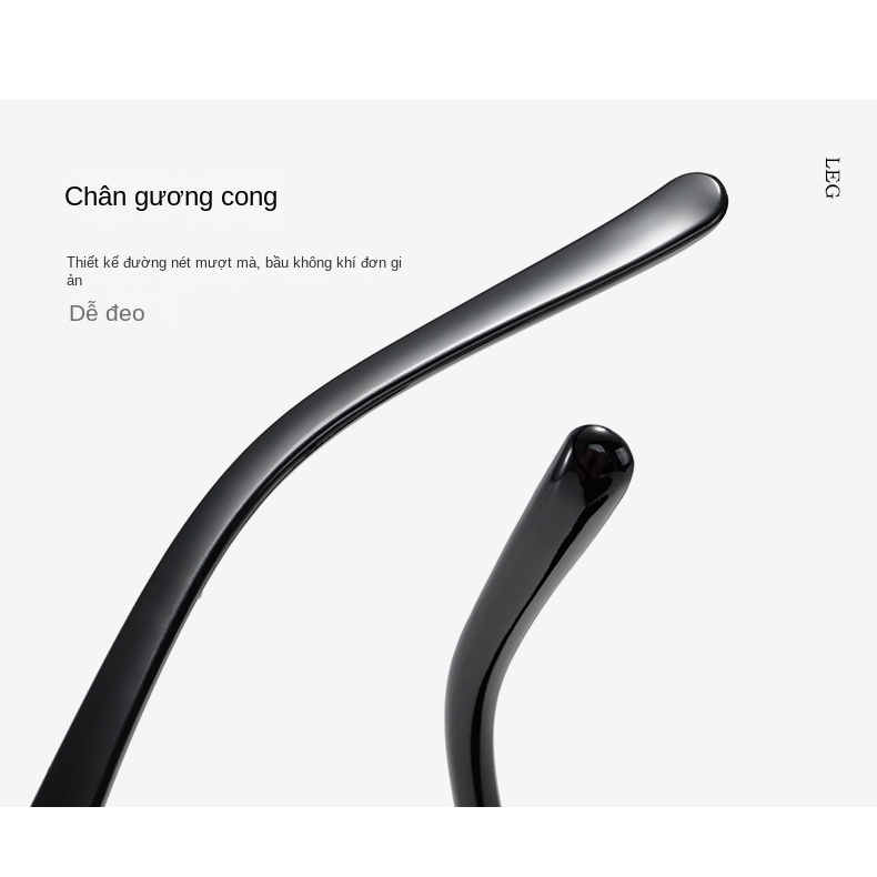 Mới Kính Mát Gọng Vuông Dày Dặn Phong Cách retro Thời Trang Cho Nam Nữ