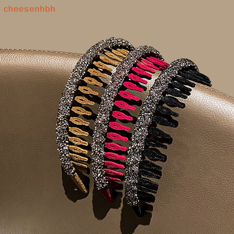 Cài Tóc cheehbh Đính Đá acrylic Màu Trơn Chống Trượt Thời Trang Cho Nữ vn