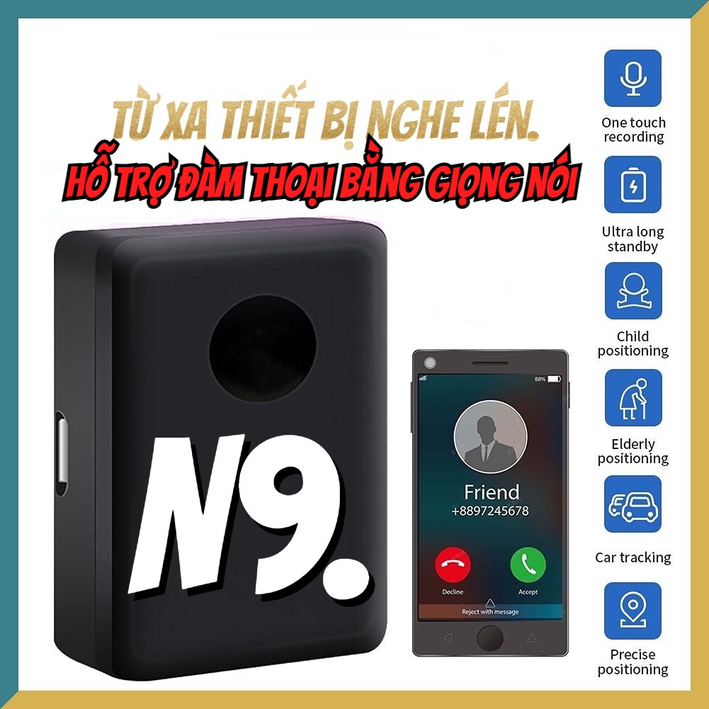 máy nghe N9, máy nghe từ xa, có thể gọi hai chiều, ghi âm một cú nhấp chuột, cuộc gọi rõ ràng