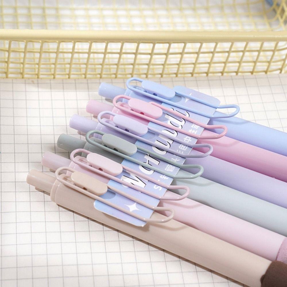 KUNHEV Bộ 4 Bút Mực gel Ngòi 0.5mm Mềm Mại Nhanh Khô Sáng Tạo Thích Hợp Làm Quà Tặng Cho Học Sinh