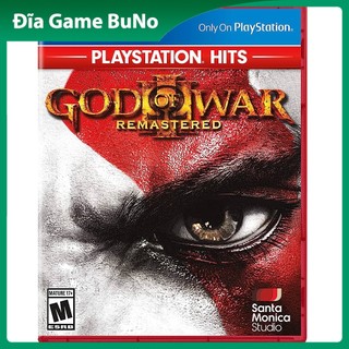 Đĩa game ps4: god of war iii remastered - đĩa game buno