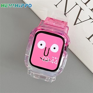 Trong Suốt Dây Đeo Đồng Hồ Thông Minh iwatch 45 / 44 / 42 / 41 / 40 / 38mm 8 / 7 / 6 / 5 / se / 40 / 40 / 40 / 38mm