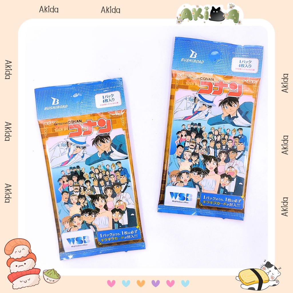Pack random/Thẻ nhân phẩm - Card game Wsb - Conan