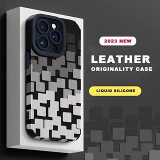 Ôp Điện Thoại Da Viền Silicon Dẻo Sang Trọng Cho iphone 15 11 12 13 14 pro max 7 8 plus x xr xs max se 2020 15pro Ốp