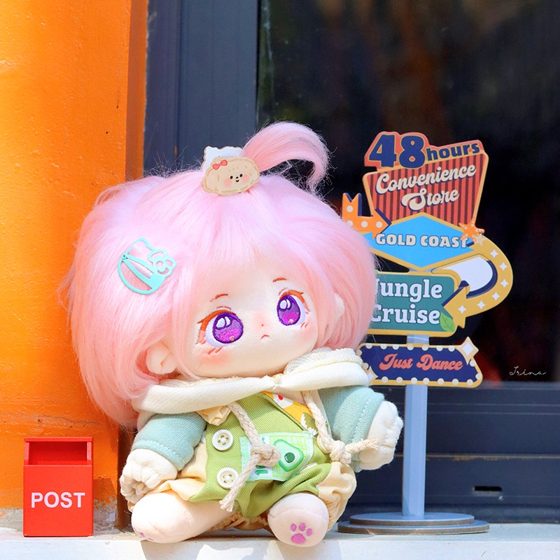 Bộ Đồ Gồm Áo sweater cotton + Quần Dài 20cm Thời Trang Dành Cho Búp Bê