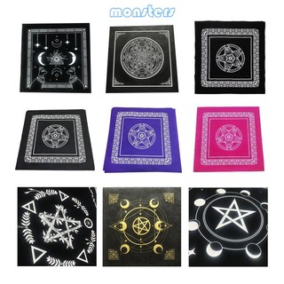 Mon thảm nhung trải bàn chơi bài tarot 49x49cm