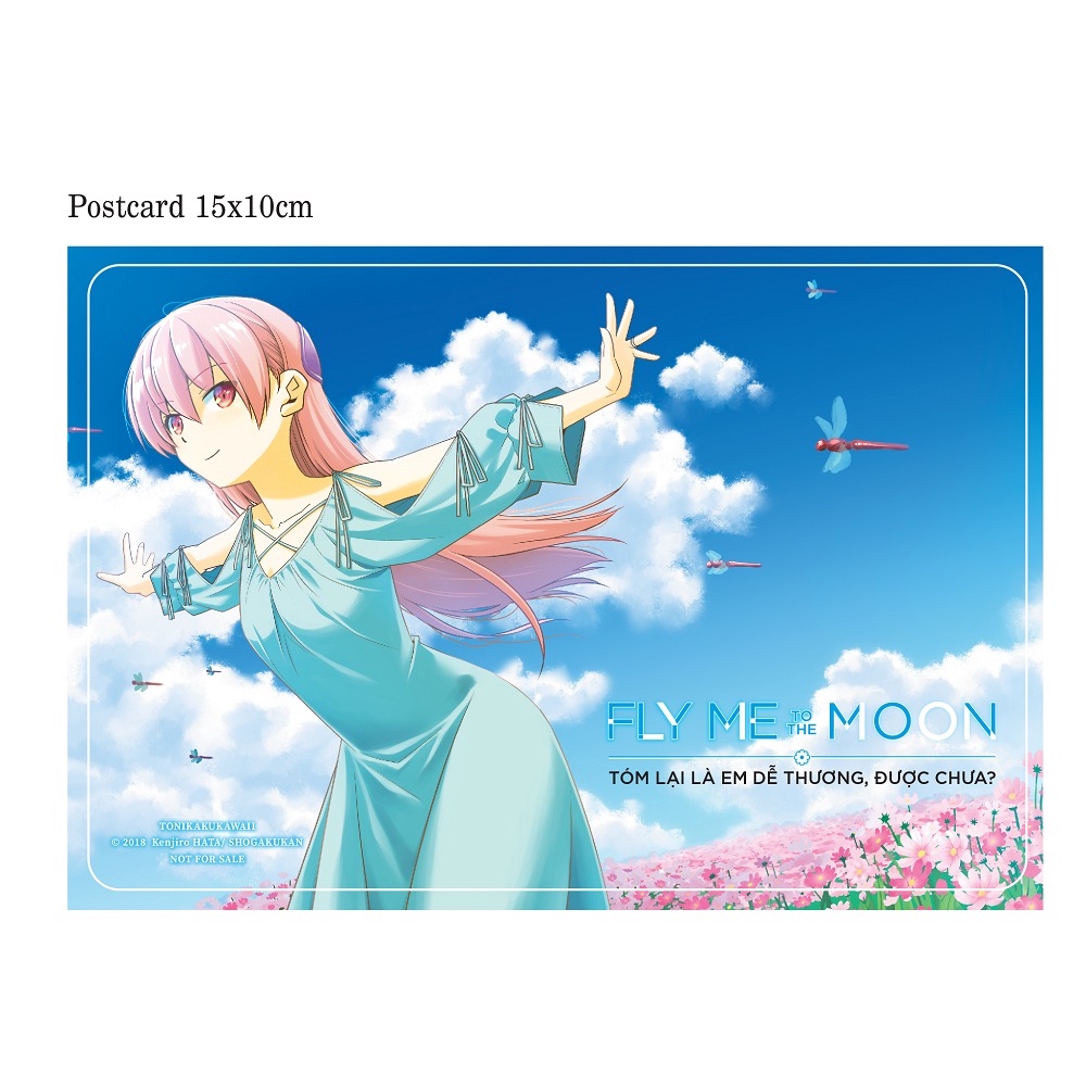 Sách Fly Me To The Moon - Tóm Lại Là Em Dễ Thương, Được Chưa? - Tập 8 - Bản Đặc Biệt - Tặng Kèm Postcard + Lót Ly