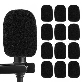 Bộ 10 đệm bọc bảo vệ tai nghe màu đen mini giảm tiếng ồn bằng xốp tiện dụng