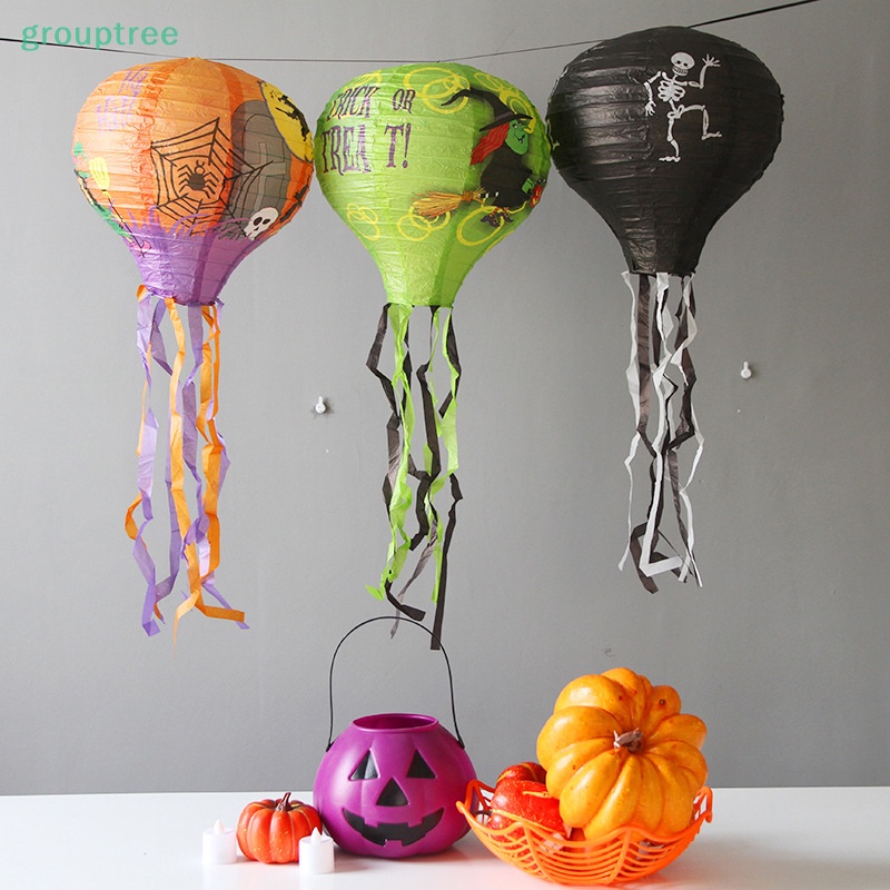 Lồng Đèn Giấy Treo Trang Trí halloween