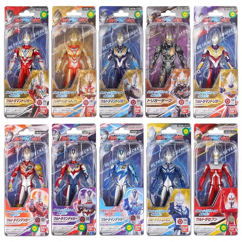 Ultraman Mô Hình Búp Bê Siêu Nhân Có Khớp Cử Động Độc ĐáoTặng ô tô