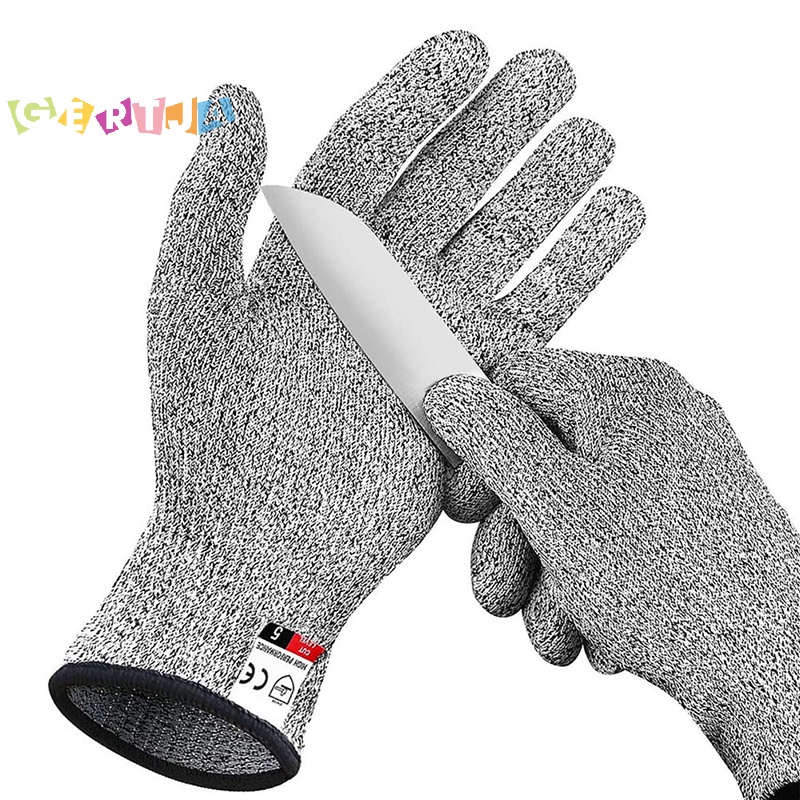 Găng Tay Chống Cắt Kính Cường Lực Tốt 5 Cấp Độ hppe