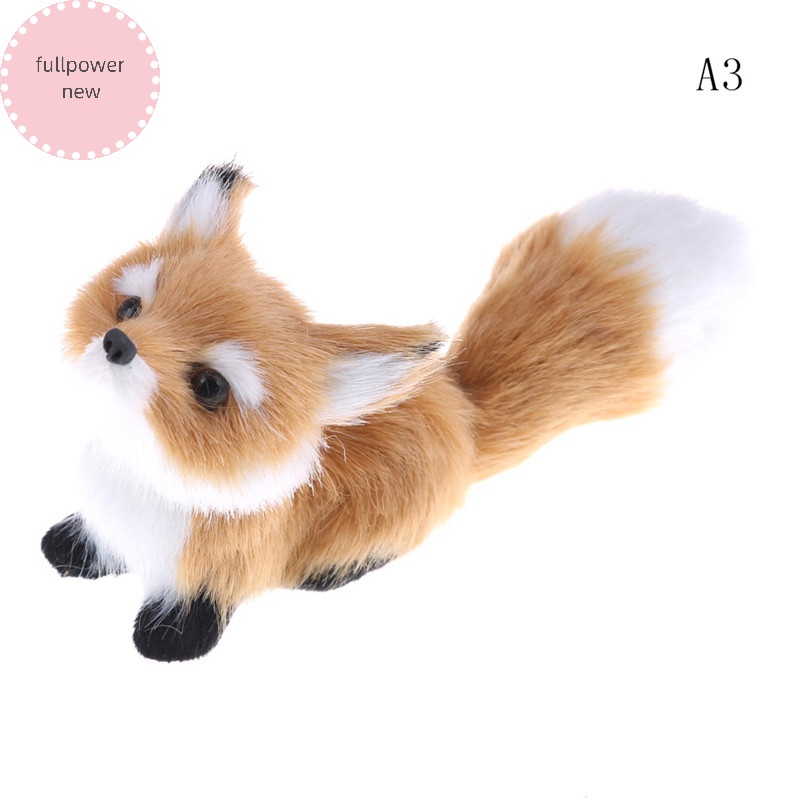 Fullpowernew Mô Hình Cáo Giả Bằng poly Đồ Chơi Trang Trí Nội Thất