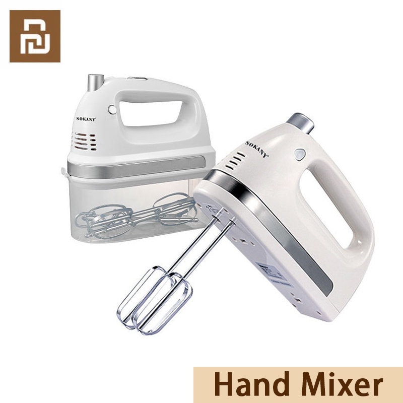 Xiaomi Youpin Hand Mixer Máy đánh trứng điện SOKANY6631 có hộp làm bánh tại nhà Máy trộn cầm tay hoàn toàn tự động