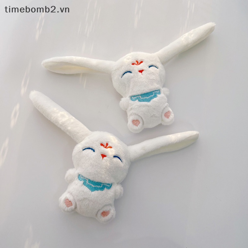Ghim Cài Ba Lô / Quần Áo Hình Gấu / Thỏ / Dâu Tây Bằng Lông Nhung Dễ Thương Trang Trí