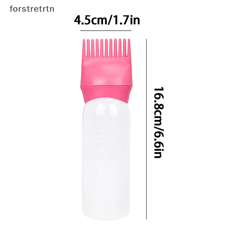Chai Nhựa Đựng Thuốc Nhuộm Tóc 120ml Có Thể Đổ Đầy Tiện Lợi