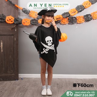 Trang Phục Halloween Trẻ Em Áo Choàng Cướp Biển Trang Phục Biểu Diễn