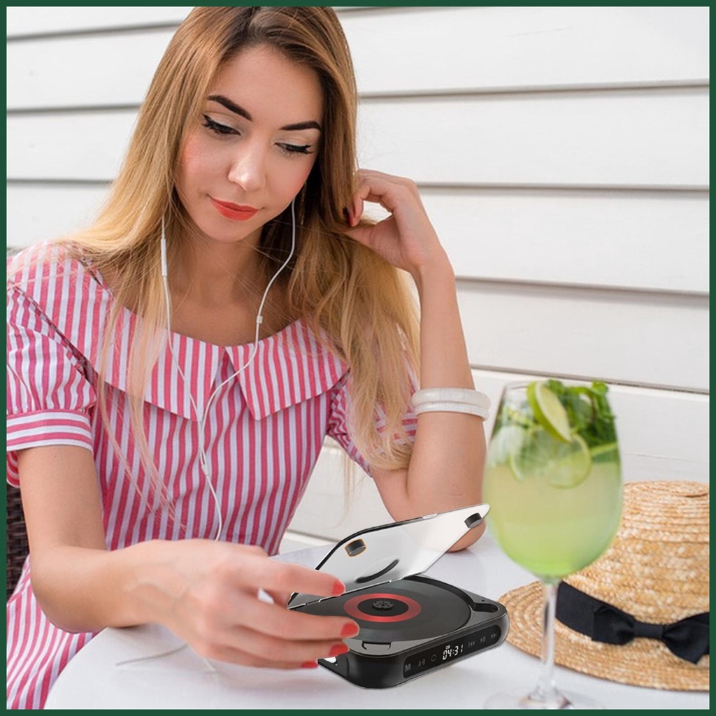 Máy Nghe Nhạc Chống Sốc Sạc Được Có Tai Nghe Cho Bankivn