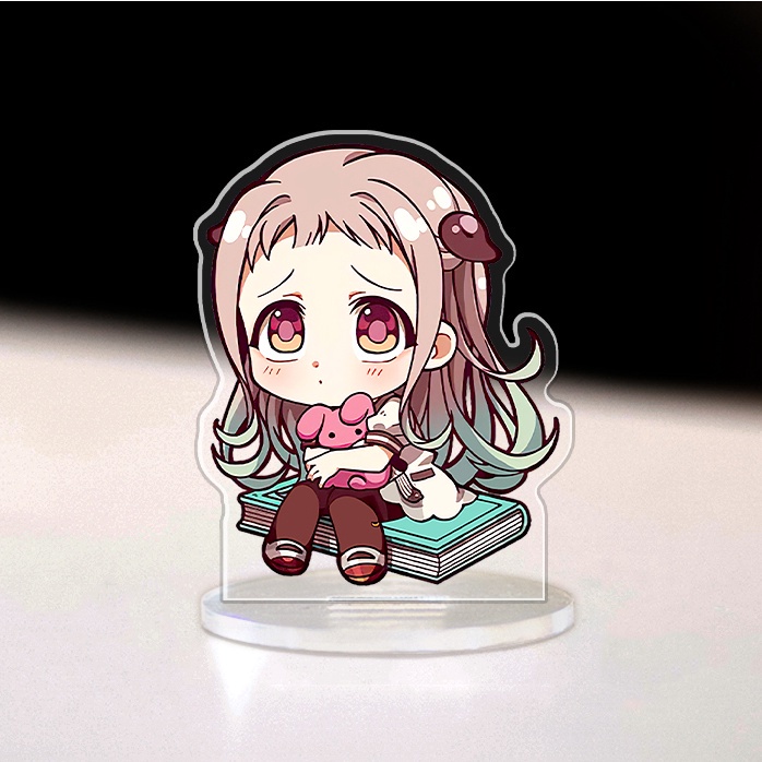 Mô hình đứng standee Cậu ma nhà xí Hanako Kun anime phụ kiện trang trí decor bàn học giá để truyện tranh manga cao 8cm