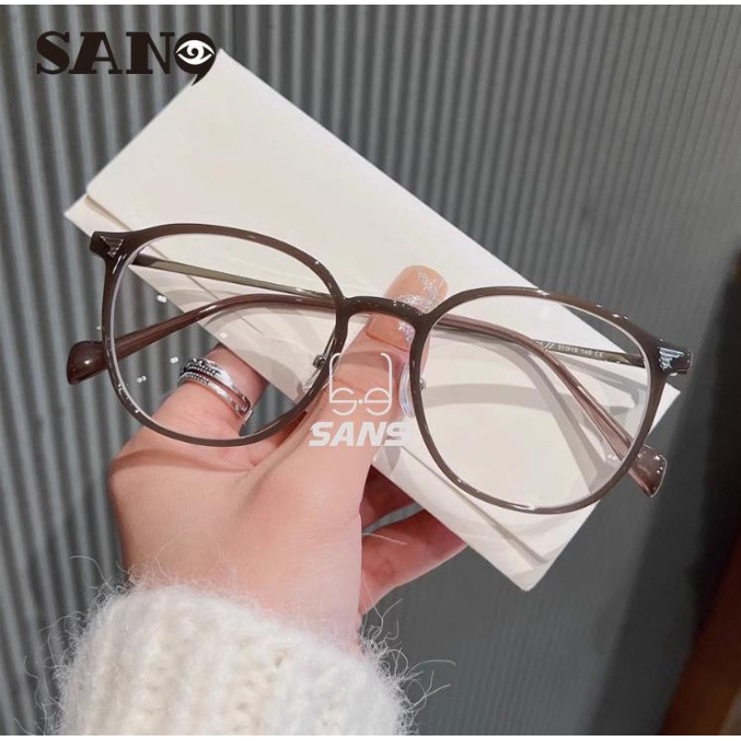 Kính Mát Gọng Tròn Nhỏ Chống Ánh Sáng Xanh Thời Trang Mới Mẻ Cho Nữ (san9)