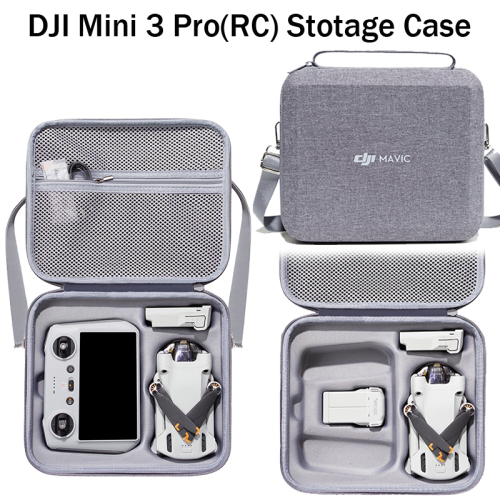 Dành cho hộp lưu trữ DJI Mini 3 Pro DJI Mini 3 Pro / Mini 3 RC và RC N1 tích hợp túi đeo vai, hộp bả