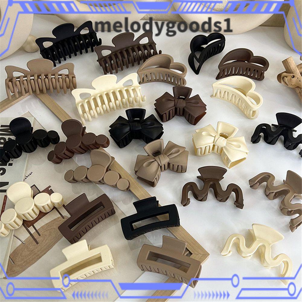 Kẹp Tóc Kiểu Móng Vuốt Hình melodygoods1 Bằng acrylic Cho Nữ