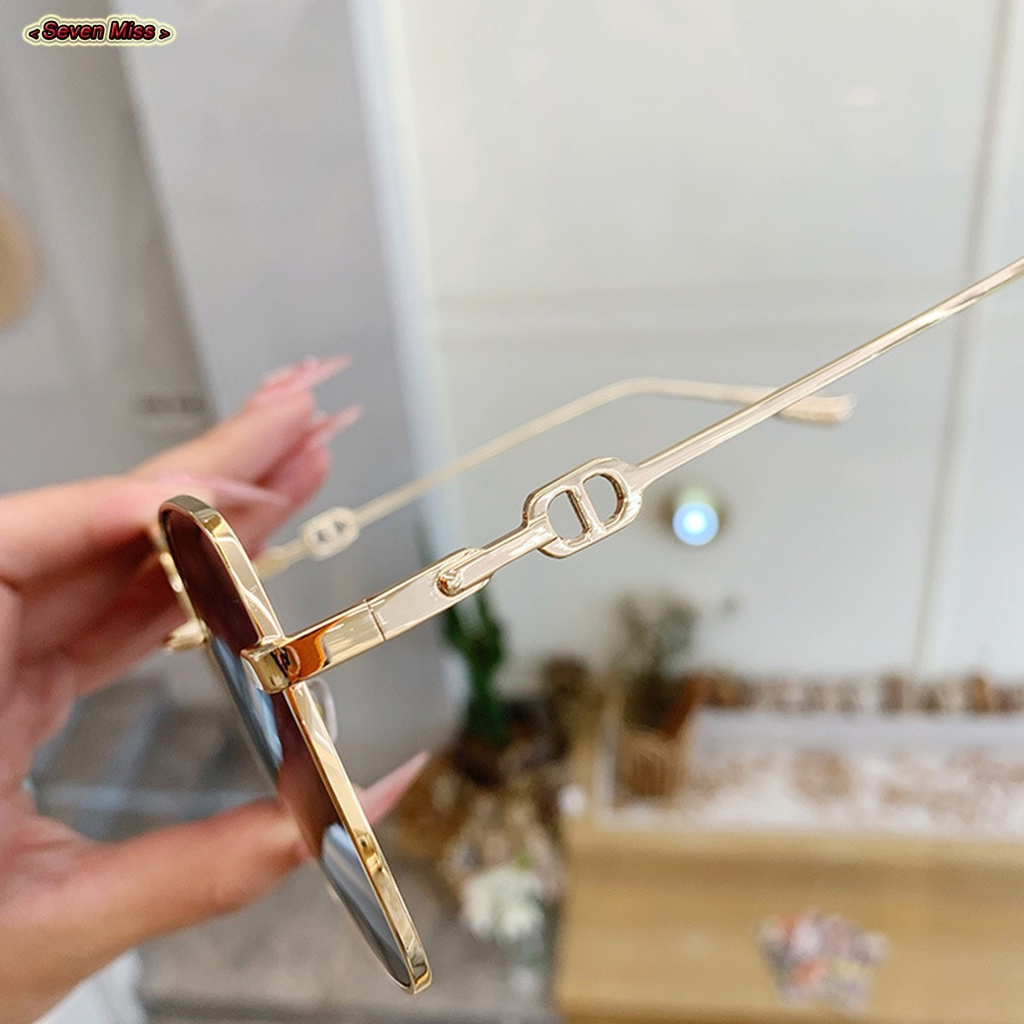 Kính Mát oversized Chống Tia uv400 Thời Trang