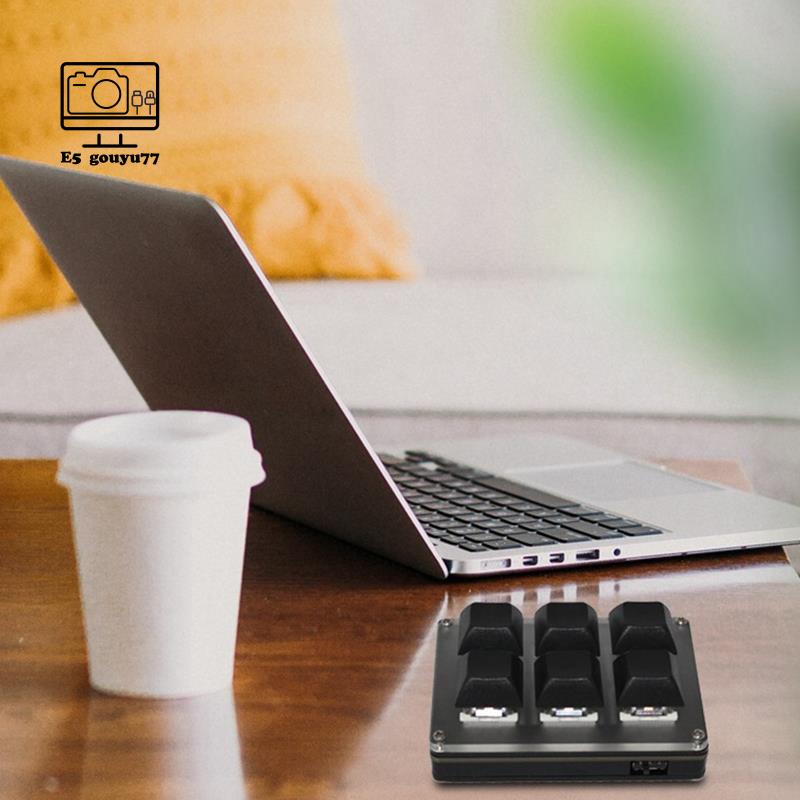 1 Bộ Bàn Phím Không Dây 6 Phím gouyu77 Bằng abs Chất Lượng Cao