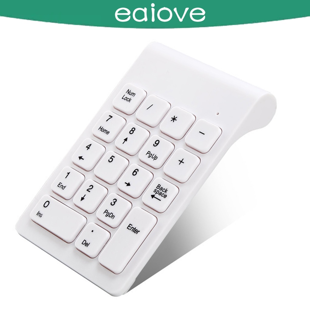 Bàn Phím Số 18 Phím Không Dây 2 Ghz usb Dành Cho laptop notebook
