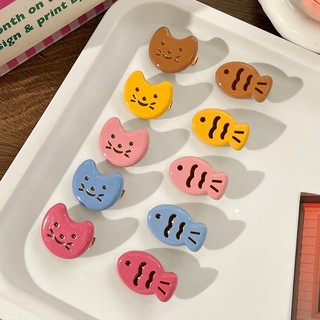 Kẹp Tóc Hình Mèo Dễ Thương Cho Nữ