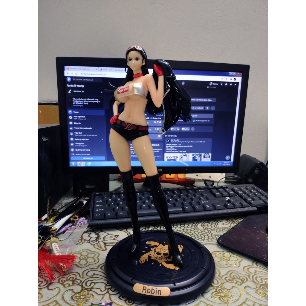 Mô hình Nico Robin sexy trong One Piece POP figure 18+ hentai Onepiece
i tặng ô tô