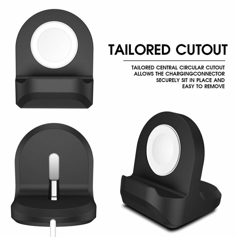 Đế Sạc silicone Cho Đồng Hồ Thông Minh Apple watch