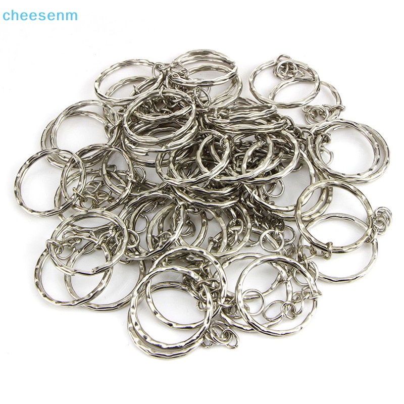 Set 50 Vòng Bạc Bóng 25mm Dùng Làm Móc Khóa diy vn