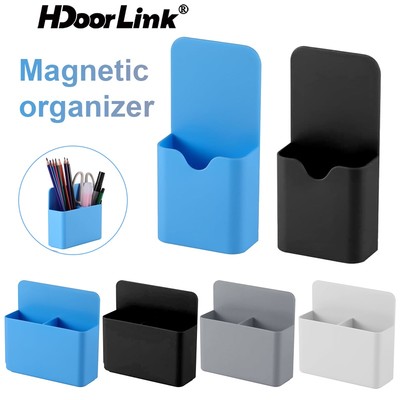 Hdoorlink Hộp Đựng Bút Chì Đa Năng Hít Nam Châm Gắn Tủ Lạnh Tiện Dụng