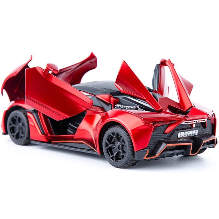 Siêu xe ô tô mô hình kim loại Fenyr SuperSport tỷ lệ 1:32 tặng ô tô