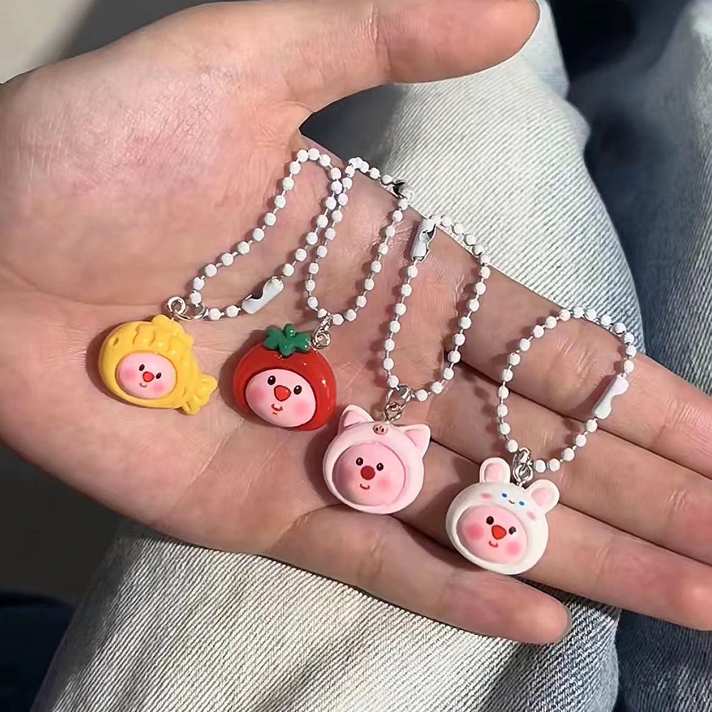 Dễ Thương Móc Khóa Hình Búp Bê Poopy Đáng Yêu