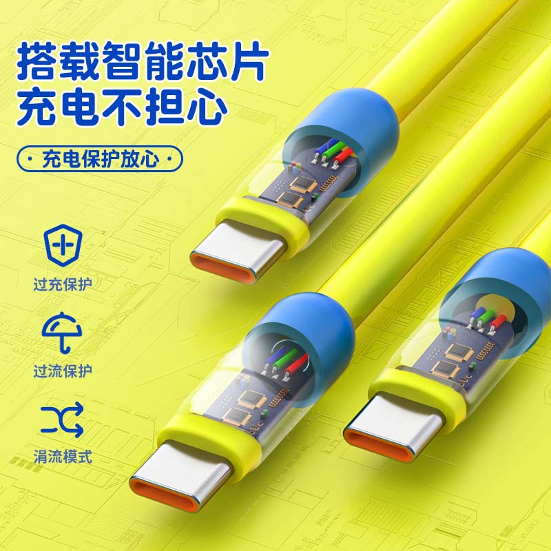 Cáp Sạc Nhanh 6a Màu Xanh Dương Cho Điện Thoại apple android huawei