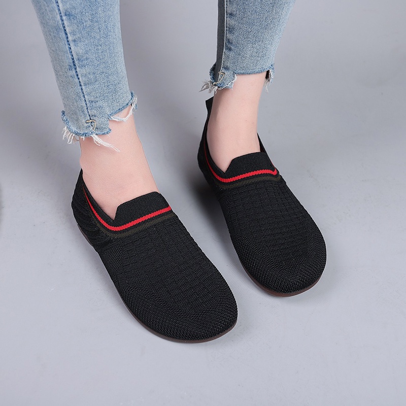 Giày Lười Đế Bằng Thời Trang Cho Nữ Size 36 37 38 39 40 41