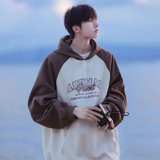 Áo hoodies có nón dài tay in chữ thời trang nam