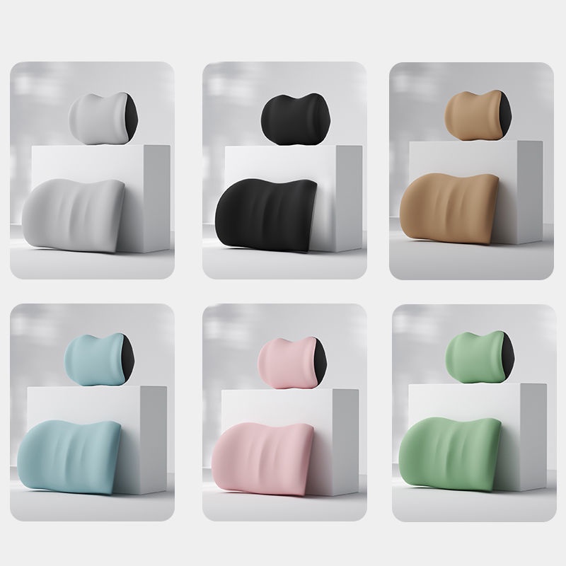 Gối tựa đầu ô tô gối tựa đầu ô tô đệm tựa lưng bằng cao su non cho ghế ô tô Gối cổ ô tô/gối tựa đầu 