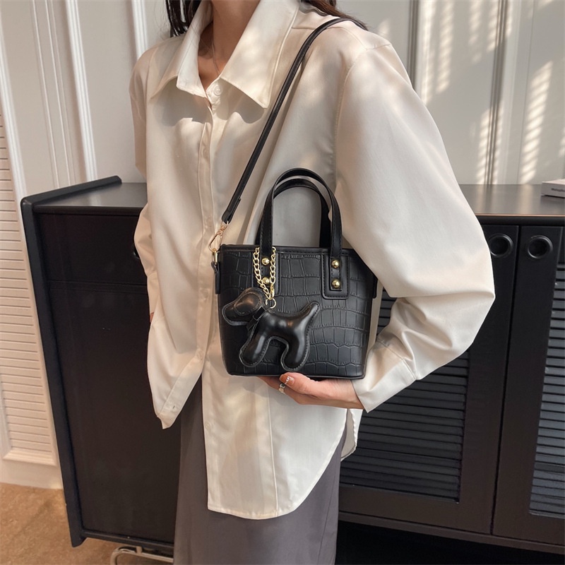 Túi Xách bucket Đeo Vai Họa Tiết Vân Đá Kích Thước Nhỏ Thời Trang 202 300 Dành Cho Nữ