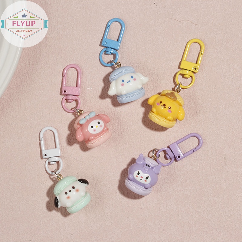 Flyup Móc Chìa Khóa Hình Chú Chó Hoạt Hình Bằng Ngọc Bích Dễ Thương Sáng Tạo Dùng Làm Quà Tặng / Lễ Tình Nhân vn