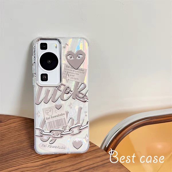 Ốp Điện Thoại Họa Tiết Trái Tim Cho iphone 11 12 13 14 15 pro max